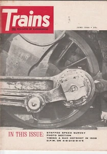 Revista Trains edición de junio de 1966 - Imagen 1 de 1