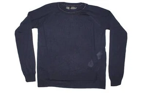 Authentic NWT Versace Women's Sweater Wool Navy Size Italy 38 $925 Retail - Picture 1 of 6