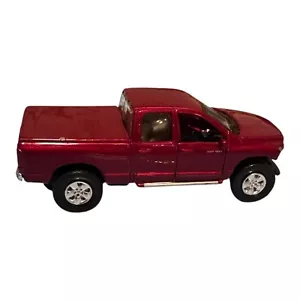 Maisto 2002 Dodge Ram 1500 Quad Cab Red Retractable - Picture 1 of 12