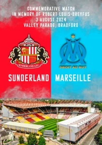 SUNDERLAND England v MARSEILLE France 3 August 2024 Friendly FAN edition - Picture 1 of 1