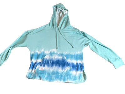 Simply Southern Top Sweater Sweatshirt Hood Kangaroo Pocket Women Small - Image 1 of 4