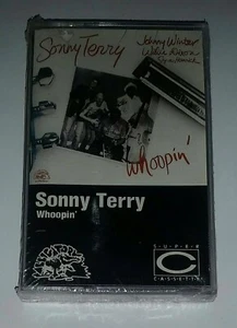 Blues Cassette Sonny Terry Whoopin Willie Dixon Johnny Winter 1984 Mint Shrink - Picture 1 of 2