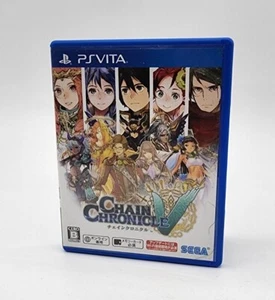 Japanese Chain Chronicle V PlayStation PS Vita CIB Japan Import US Seller VGC - Bild 1 von 7