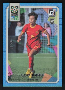 2023 Donruss FIFA Women's World Cup #25 Lou Jiahui Blue Foil #'d /99