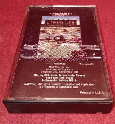The Who Hooligans Cassette MCA MCAC2 12001 1981 Tested Read - Image 1 of 4