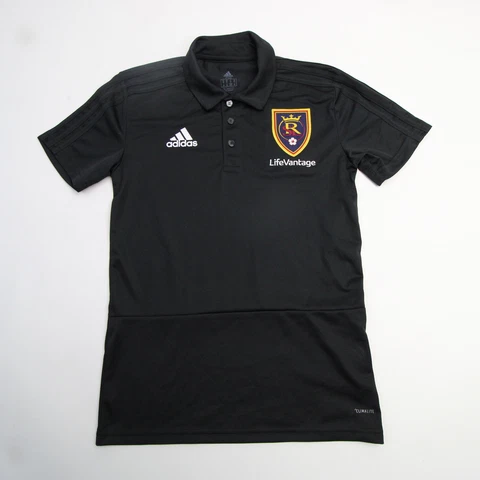 Real Salt Lake adidas Climalite Polo Men's Black New Cover