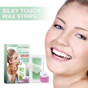 40Pcs Facial Body Hair Removal Wax Strips Depilatory -Paper Arm-- Bikini X0O3 - Picture 1 of 11