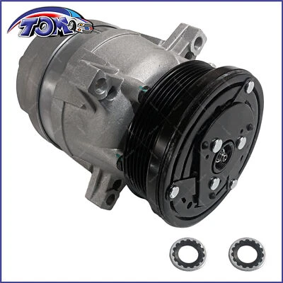 New AC Compressor w/Clutch for Chevrolet Impala Monte Carlo Buick Regal Pontiac - Image 1 of 4