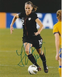 LAUREN HOLIDAY CHENEY SIGNED USA WOMENS SOCCER 8x10 PHOTO! Autograph - Picture 1 of 1