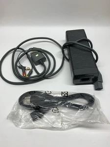 Original XBOX 360 OEM 150w Power Supply Adapter + A/V Cables bundle lot - Picture 1 of 4