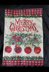 Bandera Jardín Feliz Navidad - Imagen 1 de 1