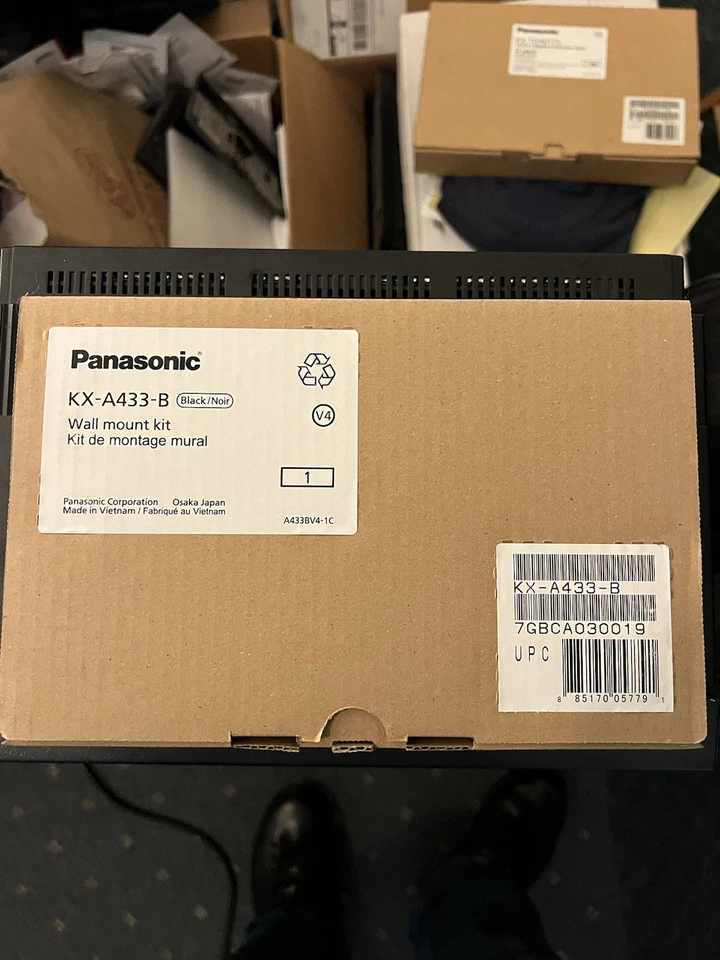 Panasonic KX-A433-B Wall Mount Bracket NEW! 6 available - Image 1 of 2