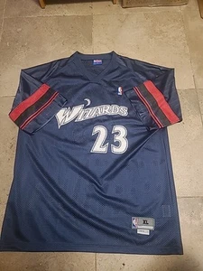 michael jordan Mesh Washington Wizards #23 XL AUTHENTIC NBA JERSEY - Picture 1 of 7