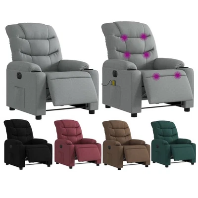 Relaxsessel Elektrisch Sessel mit Liegefunktion Fernsehsessel Liegesessel Sofa - Bild 1 von 4