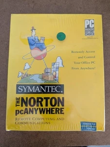 SYMANTEC THE NORTON pcANYWHERE VERSION 5.0 FOR DOS - NEW VERSION - Picture 1 of 6