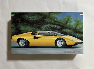 Fujimi 1/24 Lamborghini Countach LP400 Plastic Model Kit All Parts Included Used - Picture 1 of 9