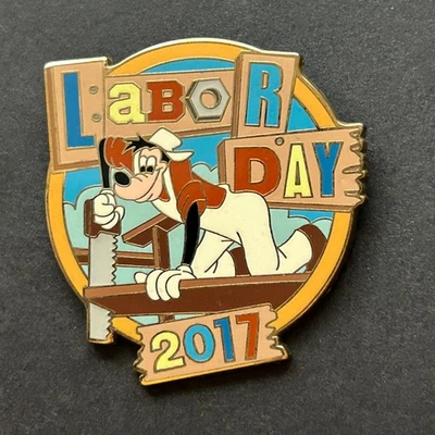 WDW - Exclusivo del elenco - Día del Trabajo 2017 - Prendedor Goofy Disney 123586 Foto 1 de 2