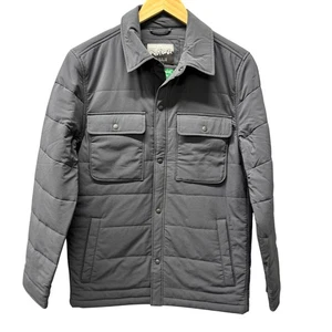 J Crew Eco Jacke Herren XS Nordic Primaloft Snap Up Thermo Midnight Blue  - Bild 1 von 10