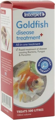 Interpet Goldfish Disease All-in-One Aquarium Fish 100 ml (Pack of 1)  - Image 1 of 3