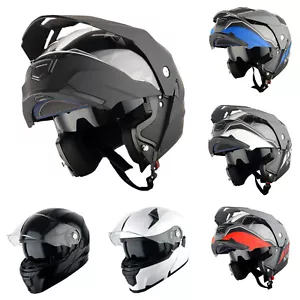 1Storm New Motorcycle Modular Flip up Full Face Helmet Dual Visor: HJK910 DSPORT - Bild 1 von 49