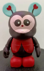 FIGURINE Vinylmation Disney Mickey Coccinelle Ladybug - Foto 1 di 5