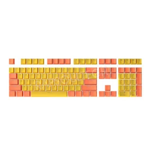 Multi-color Doubleshot Key Cap 104 Keycaps set for Cherry MX Mechanical Keyboard - Picture 1 of 28