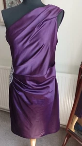 KALIKO BEAUTIFUL SPECIAL OCCASION ONE SHOULDER BEADED DRESS - 14. - Picture 1 of 4