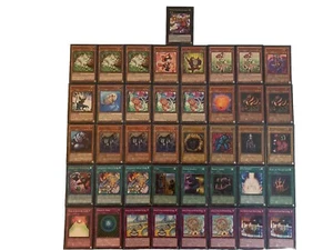 YUGIOH Number 64: Ronin Raccoon Sandayu Deck 41 - Cards w/ BRAND NEW Sleeves - Picture 1 of 12