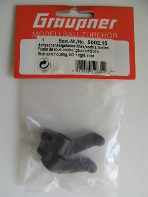 Graupner: Achsschenkelgehäuse links/rechts, hinten #5002.15 - Bild 1 von 2