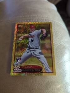 2012 Topps Gold Sparkle #595 David Carpenter Astros NM-MT 