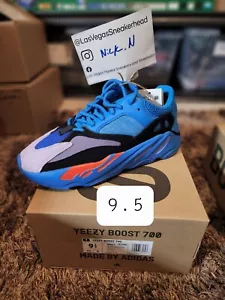 Adidas Yeezy Boost 700 Hi-Res Blue Men’s Size 9.5 HP6674 2022 - CONFIRMED - Picture 1 of 1