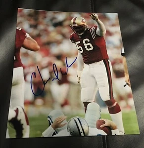 CHRIS DOLEMAN SIGNED 8X10 PHOTO MINNESOTA VIKINGS SAN FRANCISCO 49ERS COA RARE - Picture 1 of 1