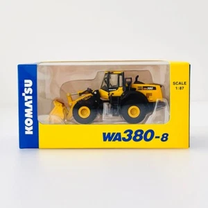 Komatsu Diecast Model WA380-8 Wheel Loader 1:87 Japan Exclusive Official New - Picture 1 of 7