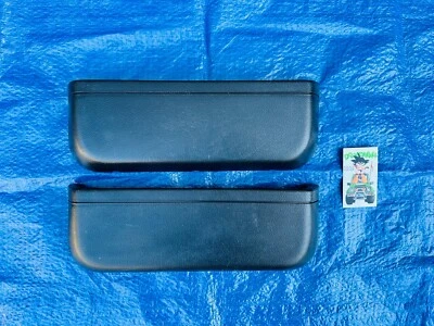 89-95 Geo Tracker, Suzuki Sidekick Interior Door Panel Pocket Storage Set OEM - Image 1 of 4