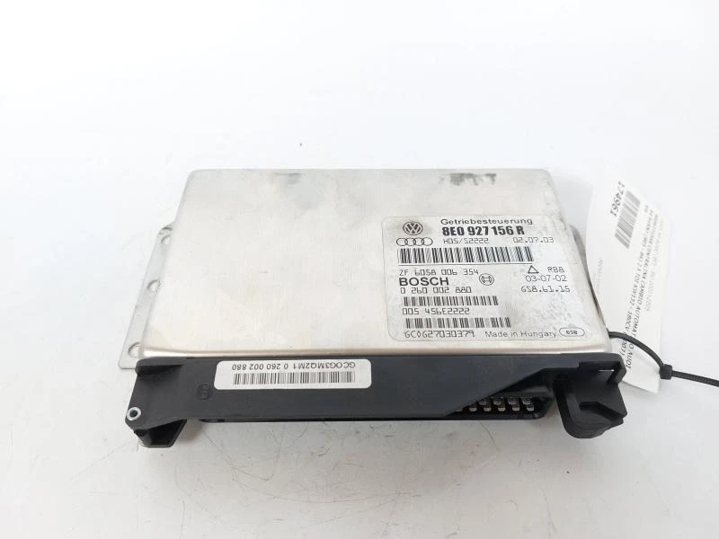 8E0927156R CENTRALINA CAMBIO AUTOMATICO AUDI A4 AVANT (8E5 - B6) 2.5 TDI KW132 - - Immagine 1 di 3