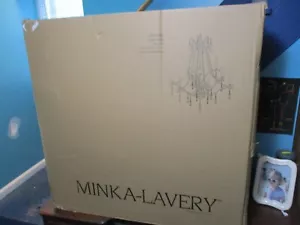 Minka Lavery Laurel Estate 9 Light Chandelier, Brio Gold - 4449-582 NEW In Box - Picture 1 of 10
