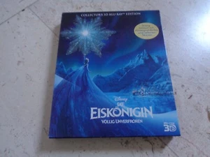 Disney FROZEN 2 Disc Blu-Ray 3D rare DIGIBOOK with slipcover and rare sketches - Picture 1 of 12