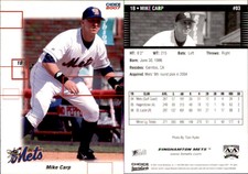 Mike Carp 2007 Choice Binghamton Mets #3 Card *AutographDen*