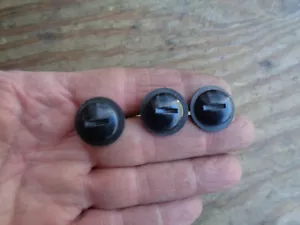 Volvo 940 OEM Dashboard Dash Panel Trim Clip Fastener Rivet clips Lot of 3 BLACK - Picture 1 of 5