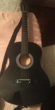 Preowned BC black Beginner Acoustic Guitar Pre Owned