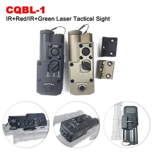 Metal CQBL-1 Mini Red Green Dot Laser IR Aiming Sight Hunting Laser IR Indicator - Picture 1 of 22