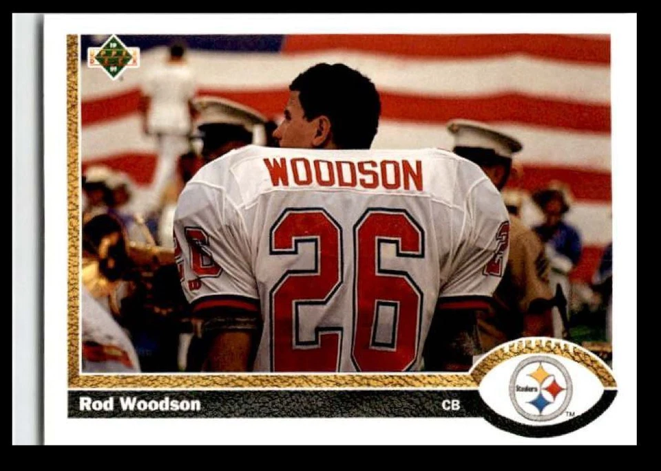 1991 Upper Deck Rod Woodson Pittsburgh Steelers #111 - Image 1 of 2