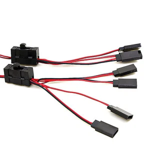 Cable de luz uno para cuatro líneas divididas en Y para TRX-4 SCX10 pieza de coche de aceite/tranvía/escalada - Imagen 1 de 5