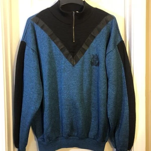 Men’s Members Only Acrylic Polyester Cotton  Sweater Pullover XLT Vintage - Picture 1 of 7