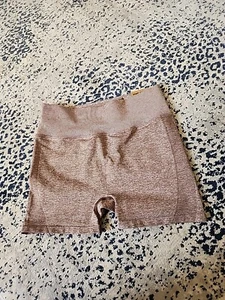 NUEVO CON ETIQUETAS PANTALONES CORTOS VICTORIAS SECRET ROSA SIN COSTURAS CINTURA ALTA ENTRENAMIENTO ACTIVO TALLA L - Imagen 1 de 9