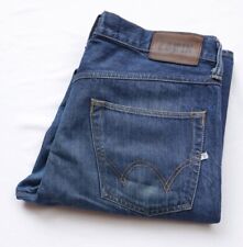 Edwin ED-47 Regular Straight Jeans mens size W34 L32 L Large Button Fly I018243