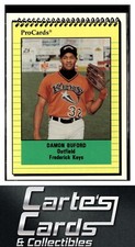 Damon Buford 1991 ProCards #2377  Frederick Keys