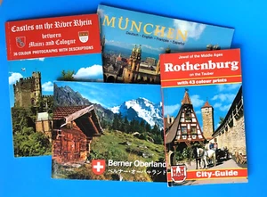 Libros Viajes Alemania y Suiza Años 80 Juego De 4 (2 En Alemán, 2 En Inglés) - Imagen 1 de 9
