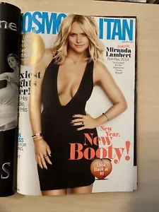 Cosmopolitan Magazin Januar 2016 Miranda Lambert auf Cover - Bild 1 von 3