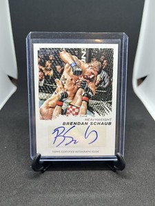 2011 Topps UFC moment of truth Brendan Schaub auto